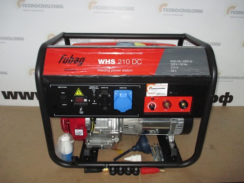 Продажа сварочного генератора FUBAG WHS 210 DC для строительной компании