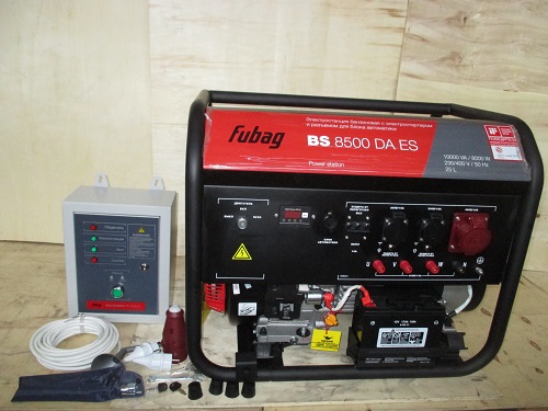 Продажа бензогенератора FUBAG с автоматикой для дачного дома в поселке Береза